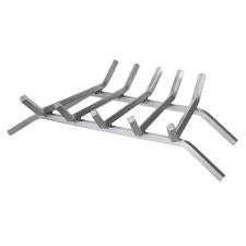 23" Wide Stainless Steel Fireplace Grate Uniflame C-7723