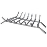 30" Wide Stainless Steel Fireplace Grate Uniflame C-7730