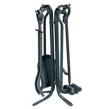 5 Piece Black Rustic Tool Set Uniflame F-1126