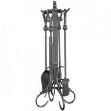 Olde World Iron Fireplace Tool Set Uniflame f-1174