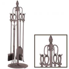 Vintage Copper Fireplace Tools Uniflame f-1446