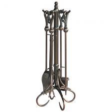 Venetian Bronze Fireplace Tools Uniflame f-1657
