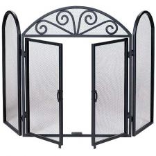 Iron Screen With Doors 52" Wide x 32' High Uniflame S-1184