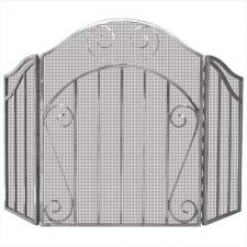 Pewter Fireplace Screen