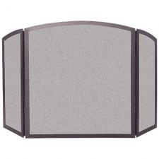 Bronze Fireplace Screen - 52" Wide x 33" High