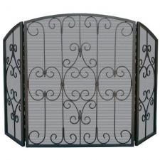 Graphite Fireplace Screen