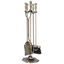 Antique Brass Fireplace Tools UniflameT51030AB