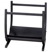 Black Wrought Iron Log Holder Uniflame w-1185
