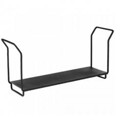Large Black Square Stock Wood Holder WDH-36