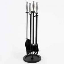 Satin Nickel Fireplace Tools